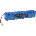 vhbw Batterie compatible avec Rowenta RH8548019A4, RH85484A9A0, RH85484A9A1, RH8548839A3 aspirateur, robot électroménager (3000mAh, 24V, NiMH)