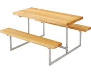 Picknickbord PLUS Basic Junior lärk/stål 110cm