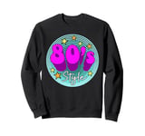 I Love The 80s Men Women Kids 70's 80's Party Retro Costume Sweatshirt