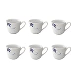 VILLEROY & BOCH Vieux Luxembourg Brindille Set de 6 tasses à espresso