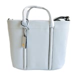 RADLEY Rivington White Leather Medium Zip Top Crossbody Grab Bag - New RRP £239