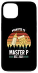 Coque pour iPhone 13 Funny New Grandpa Design - Promoted to Master P 2025