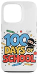 iPhone 13 Pro 100 Days of School Ninja Costume Warrior Student Kid Teacher Case