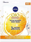 NIVEA Q10 C Power Anti Wrinkle Energy Sheet Mask 1 Piece Anti Ageing Moisturise