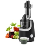 Slow Masticating Juicer 200W Large Chute for Fruits and Veg Cooks Professional