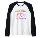 Est 1999 Blair Witch Hiking Club Burkittsville Maryland Raglan Baseball Tee