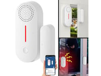 Alarme pour porte et fenêtre connectée XMD-104.app compatible Amazon Alexa et G