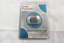 Lexar 512MB Platinum Memory Stick PRO Duo (MSDP512-40-331)