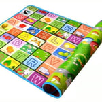 AUCUNE Tapis Mousse Epais de Jeu Jouet D'éveil pour Bébé Enfant Bas Age Motif Dessin Alphabet Chiffres Animaux