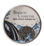 Bamboo Charcoal Shampoo Soap Bar Blank And Vibrant 5g