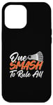 iPhone 12 Pro Max Badminton Player Love Game One Smash to Rule All Case