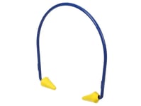 3M Cf01000, Återanvändbara Öronproppar, I Öra, Blå, Gul, Kabel, 21 Db, Polyvinylklorid (Pvc), Silikon