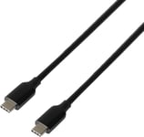 Deltaco USB-C- til USB-C-kabel 60W - 3 meter