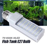 Ueetek 7w Led White Fish Tank Pod Lighting Aquarium Plant Growth Lamp Light Bulb