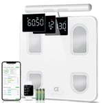 Scales for Body Weight Bathroom Scale, arboleaf Bluetooth Smart Digital Weighing