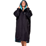 Dryrobe Advance Changing Robe Blue Long Sleeve Waterproof Fleece Swimming Mens