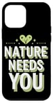 Coque pour iPhone 12 mini Optimisme climatique Journée de la Terre Durabilité Green Future