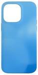 Coque pour iPhone 14 Pro Max Bleu Minimalisme Élégant Art