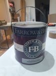 Farrow and Ball paint modern emulsion. No.299 De Nimes. 2.5litre.