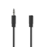 Nedis câble audio stéréo jack 3.5 mm M/F (3 mètres)