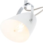 Plafonnier télécommande spot réglable lampe blanche dimmable dans un set avec ampoules led rvb