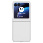 Motorola Razr 40 Ultra 5G - Slim Hårt skal Vit