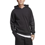 Adidas, Future Icons 3-Stripes Full-Zip, Sweatshirt À Capuche, Noir Noir, M, Homme