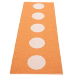 Pappelina, Vera Pop matta Pale Orange/Pearl Pink 70 x 200cm