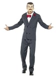 Goosebumps Slappy The Dummy Costume, Grey, With Jacket, Trousers, M.. Cost-m