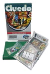 Mini "Cluedo" Games on the go "Travel Board game" Complete Game PARKER NEW