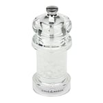 Cole & Mason H57502P 575 Clear Salt Mill, Precision+, Acrylic, 105 mm, Single, Includes 1 x Salt Grinder