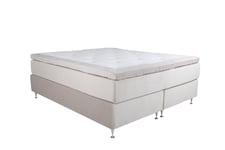 Venture Design Furudal kontinentalsäng Beige Sammet 180 cm Fast