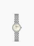 Tissot T1400096111600 Lovely Women's Mother of Pearl Diamond Bracelet Strap Watch, Silver