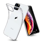 Tunt Genomskinligt Mobilskal iPhone 11 Pro Max Transparent transparent