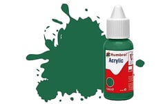 Humbrol Peinture Acrylique, NO30 Vert Foncé - Mat, 14 ml (Lot de 1)