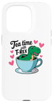 iPhone 15 Pro Tea Rex T-Rex Funny Tee For Tea Lovers Drinkers And Dinosaur Case