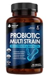 Probiotic Supplements Multi Strain Acidophilus Probiotic 360 Tablets High Strength - Digestive & Gut Health Supplements Lactobacillus Probiotics for Gut Health - Vegan, GMO-Free, Gluten-Free, UK Made