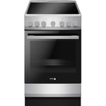 Cuisinière vitrocéramique - FAGOR-FACV203S - 4 foyers - 62 L - 50 x 60 cm - Silver