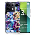 Cokitec Coque Renforcée pour Xiaomi Redmi Note 13 Pro 5G Manga Dragon Ball Sangohan Duo