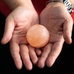 3 x Himalayan Rock Salt All Natural Deodorant BALL Shaped Massage Stone