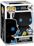 Figurine Pop - Justice League - Aquaman Silhouette (Glow In The Dark) - Funko Pop