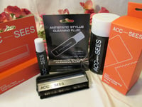 Acc-Sees Pro Vinyl Record Cleaning Set - 3 Products for dust free listening - Supplied by NEW FRONT LINE