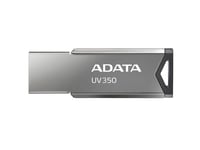 ADATA UV350 USB3.2 256GB Flash Drive (Silver)