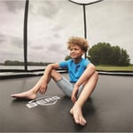 BERG Trampoline Champion 330 grå Med sikkerhetsnett Deluxe