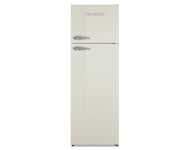 Montpellier MAB346EC 60cm Retro Top Mount Cream Fridge Freezer