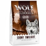 Wolf of Wilderness "Ebony Twilight" vildsvin & bøffel – kornfri  - Økonomipakke: 5 x 1 kg