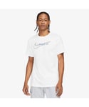 Nike Sportswear Mens Air Max Short Sleeve T Shirt, White Cotton - Size 2XL