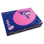 Ramette de papier - A4 - Rose fuschia - 80g - 500 feuilles - Clairefontaine Trop