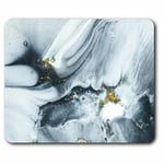 Computer Mouse Mat - Ink Art Marble Swirls Marbling Office Gift #21719