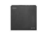 Savio AK-59 External slim CD/DVD Recorder R/RW - USB-C/USB-A black, Svart, Stationär/bärbar dator, DVD±RW, USB Type-C, DVD+RW, DVD+RW DL, DVD-RW, DVD-RW DL, 24X